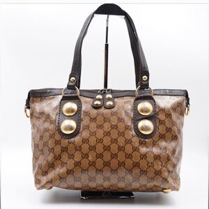 Gucci Brown and Black Satchel